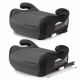 Inaltator auto 125-150 cm cu Isofix Kidwell Ovan - Black Gray Inaltator auto 125-150 cm cu Isofix Kidwell Ovan - Black Gray