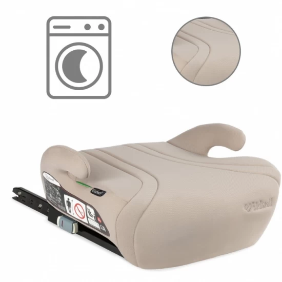 Inaltator auto cu Isofix pentru copii 125-150 cm Kidwell Bono - Beige