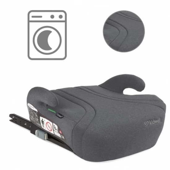 Inaltator auto cu Isofix 125-150 cm Kidwell Bono Gray