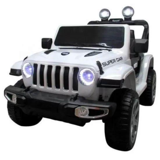 Jeep electric 4 X 4 cu telecomanda R-Sport X4 TS-938 - Alb Jeep electric 4 X 4 cu telecomanda R-Sport X4 TS-938 - Alb