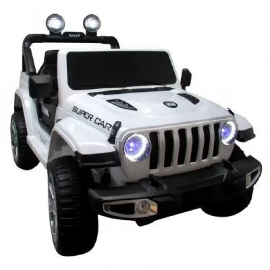 Jeep electric 4 X 4 cu telecomanda R-Sport X4 TS-938 - Alb Jeep electric 4 X 4 cu telecomanda R-Sport X4 TS-938 - Alb