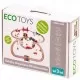 Joc circuit din lemn cu trenulet si masinute 90 piese Ecotoys Joc circuit din lemn cu trenulet si masinute 90 piese Ecotoys