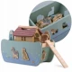 Jucarie educativa Arca lui Noe din lemn cu animalute, 17.5 x 13.5 x 20 cm, Nukido Jucarie educativa Arca lui Noe din lemn cu animalute, 17.5 x 13.5 x 20 cm, Nukido