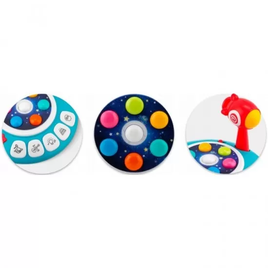 Jucarie interactiva cu ciocan, sunete si lumini Ricokids RK-753 Jucarie interactiva cu ciocan, sunete si lumini Ricokids RK-753