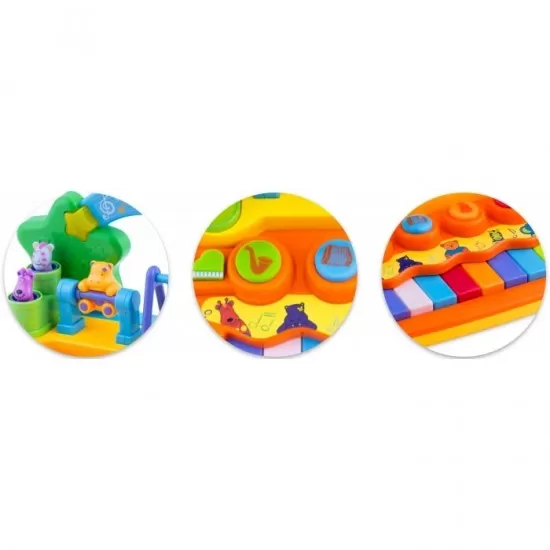 Jucarie educativa cu pian si lumini Ricokids RK-749 Jucarie educativa cu pian si lumini Ricokids RK-749