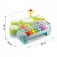 Jucarie educativa cu xilofon, pian, tobe si lumini Ricokids RK-751 Jucarie educativa cu xilofon, pian, tobe si lumini Ricokids RK-751