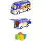 Jucarie educativa in forma de autobuz cu sunete si cuburi Ricokids RK-741 - Albastru Jucarie educativa in forma de autobuz cu sunete si cuburi Ricokids RK-741 - Albastru