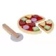 Jucarie interactiva de lemn sub forma de pizza Ecotoys 4221 Jucarie interactiva de lemn sub forma de pizza Ecotoys 4221