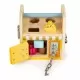 Jucarie educativa din lemn sub forma de cub cu sortator Ecotoys Jucarie educativa din lemn sub forma de cub cu sortator Ecotoys