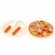 Set de joaca pizza 27 piese Ecotoys Set de joaca pizza 27 piese Ecotoys