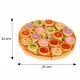 Set de joaca pizza 27 piese Ecotoys Set de joaca pizza 27 piese Ecotoys