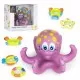 Jucarie interactiva pentru baie Caracatita Plutitoare Huanger HS0578058 Jucarie interactiva pentru baie Caracatita Plutitoare Huanger HS0578058