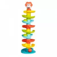 Jucarie interactiva pentru copii tip turn cu bile Huanger HE0292