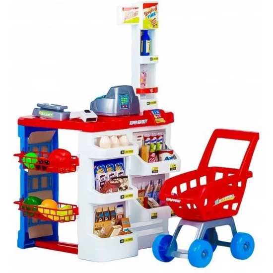 Jucarie interactiva stand Supermarket Ecotoys HC238741 Jucarie interactiva stand Supermarket Ecotoys HC238741