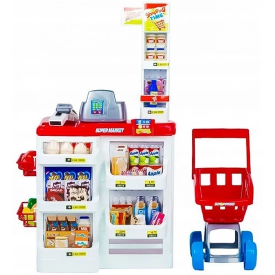 Jucarie interactiva stand Supermarket Ecotoys HC238741 Jucarie interactiva stand Supermarket Ecotoys HC238741