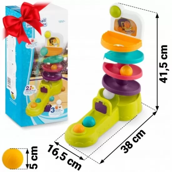 Jucarie bebelusi sub forma de baschet Ricokids RK-739 Jucarie bebelusi sub forma de baschet Ricokids RK-739