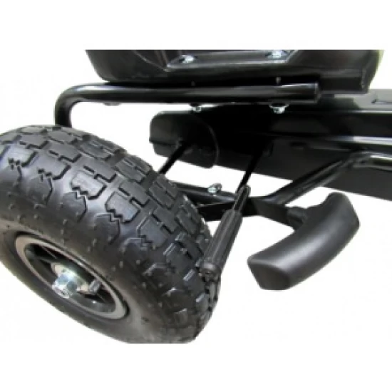 Kart cu pedale Gokart, 3-7 ani, roti gonflabile, G1 R-Sport - Negru Kart cu pedale Gokart, 3-7 ani, roti gonflabile, G1 R-Sport - Negru