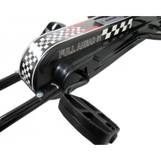 Kart cu pedale Gokart, 3-7 ani, roti gonflabile, G1 R-Sport - Negru Kart cu pedale Gokart, 3-7 ani, roti gonflabile, G1 R-Sport - Negru