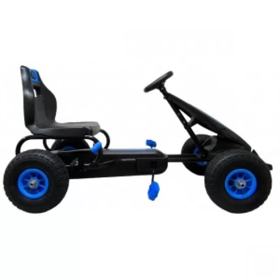 Kart cu pedale Gokart, 4-10 ani, roti gonflabile, G8 R-Sport - Albastru Kart cu pedale Gokart, 4-10 ani, roti gonflabile, G8 R-Sport - Albastru