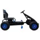 Kart cu pedale Gokart, 4-10 ani, roti gonflabile, G8 R-Sport - Albastru Kart cu pedale Gokart, 4-10 ani, roti gonflabile, G8 R-Sport - Albastru