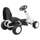 Kart cu pedale, roti si scaun din plastic B001, 60x35x39 cm, Gokart - Alb Kart cu pedale, roti si scaun din plastic B001, 60x35x39 cm, Gokart - Alb