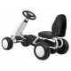 Kart cu pedale, roti si scaun din plastic B001, 60x35x39 cm, Gokart - Alb Kart cu pedale, roti si scaun din plastic B001, 60x35x39 cm, Gokart - Alb