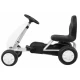 Kart cu pedale, roti si scaun din plastic B001, 60x35x39 cm, Gokart - Alb Kart cu pedale, roti si scaun din plastic B001, 60x35x39 cm, Gokart - Alb