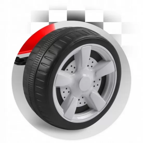 Kart cu pedale si roti din plastic dur, varsta 3-7 ani, Gokart RK-595 Ricokids 759500, Rosu Kart cu pedale si roti din plastic dur, varsta 3-7 ani, Gokart RK-595 Ricokids 759500, Rosu