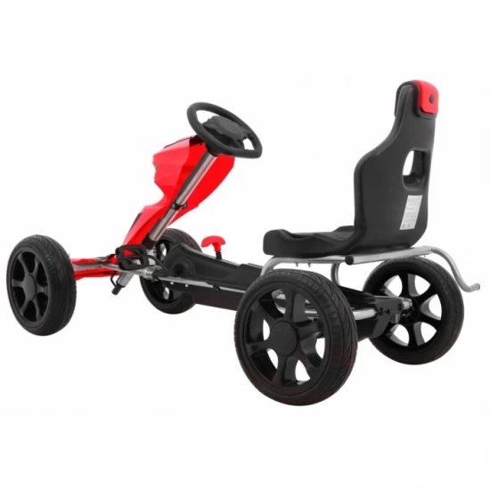 Kart cu pedale si roti EVA Gokart Grand Ride - Rosu Kart cu pedale si roti EVA Gokart Grand Ride - Rosu