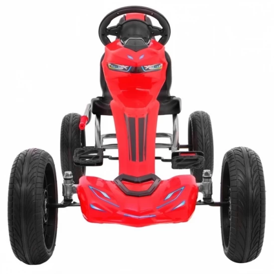 Kart cu pedale si roti EVA Gokart Grand Ride - Rosu Kart cu pedale si roti EVA Gokart Grand Ride - Rosu
