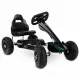 Kart cu pedale si roti gonflabile, Gokart RK-591, Ricokids - Negru Kart cu pedale si roti gonflabile, Gokart RK-591, Ricokids - Negru