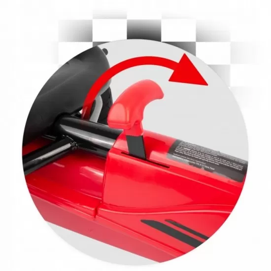 Kart cu pedale si roti gonflabile, Gokart RK-592 Ricokids 759201, Rosu Kart cu pedale si roti gonflabile, Gokart RK-592 Ricokids 759201, Rosu