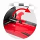 Kart cu pedale si roti gonflabile, Gokart RK-592 Ricokids 759201, Rosu Kart cu pedale si roti gonflabile, Gokart RK-592 Ricokids 759201, Rosu