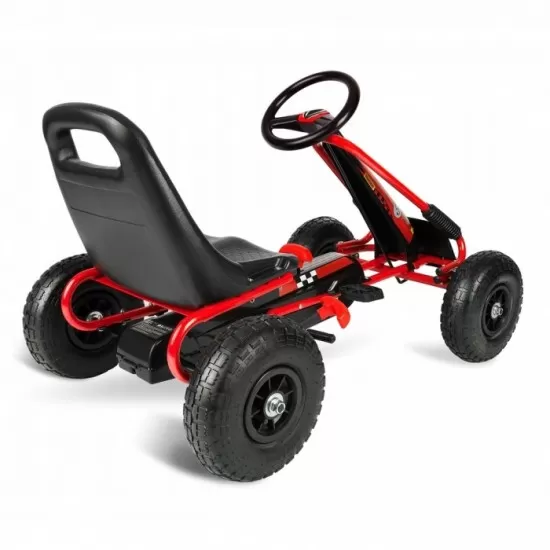 Kart cu pedale si roti gonflabile Gokart RK-594 Ricokids 759401 Rosu Kart cu pedale si roti gonflabile Gokart RK-594 Ricokids 759401 Rosu