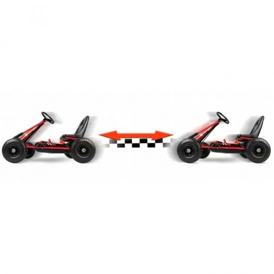 Kart cu pedale si roti gonflabile Gokart RK-594 Ricokids 759401 Rosu Kart cu pedale si roti gonflabile Gokart RK-594 Ricokids 759401 Rosu