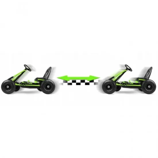 Kart cu pedale si roti gonflabile Gokart RK-594 Ricokids 759402 Verde Kart cu pedale si roti gonflabile Gokart RK-594 Ricokids 759402 Verde