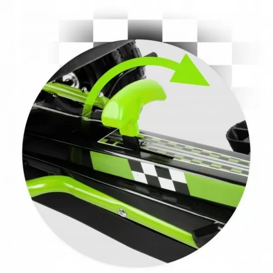 Kart cu pedale si roti gonflabile Gokart RK-594 Ricokids 759402 Verde Kart cu pedale si roti gonflabile Gokart RK-594 Ricokids 759402 Verde