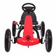 Kart cu pedale si roti gonflabile Gokart Star - Rosu Kart cu pedale si roti gonflabile Gokart Star - Rosu