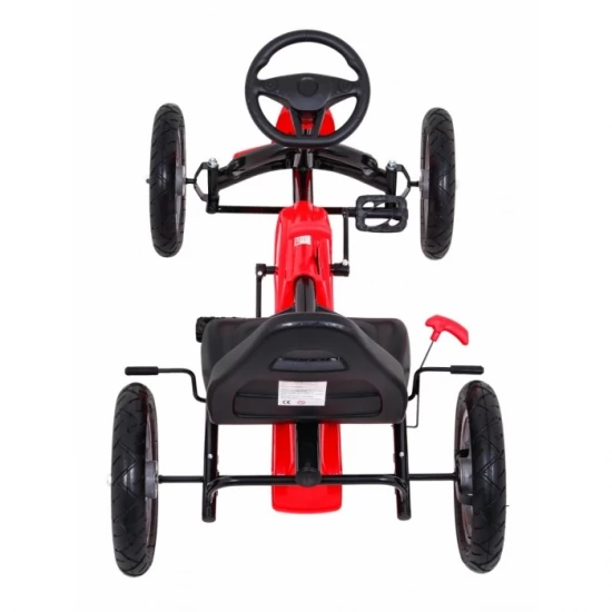 Kart cu pedale si roti gonflabile Gokart Star - Rosu Kart cu pedale si roti gonflabile Gokart Star - Rosu