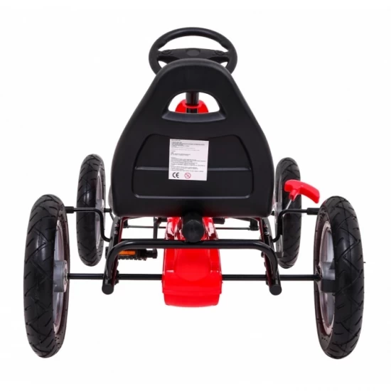 Kart cu pedale si roti gonflabile Gokart Star - Rosu Kart cu pedale si roti gonflabile Gokart Star - Rosu