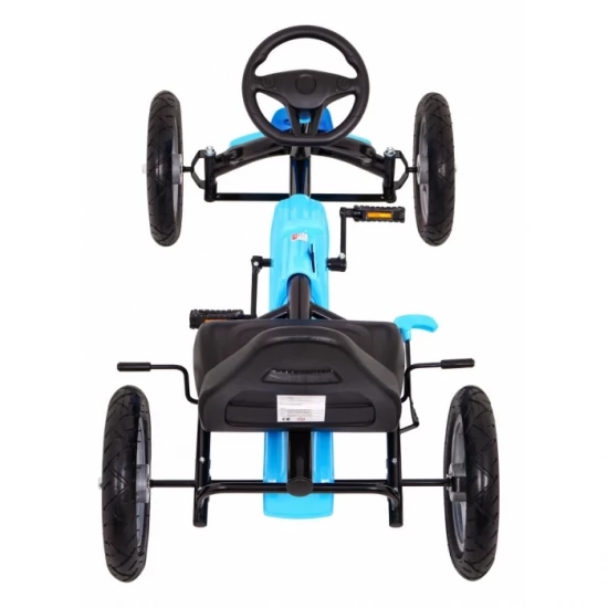 Kart cu pedale si roti gonflabile Gokart Star - Albastru Kart cu pedale si roti gonflabile Gokart Star - Albastru