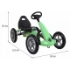 Kart cu pedale si roti gonflabile Gokart Star - Verde