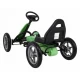 Kart cu pedale si roti gonflabile Gokart Star - Verde