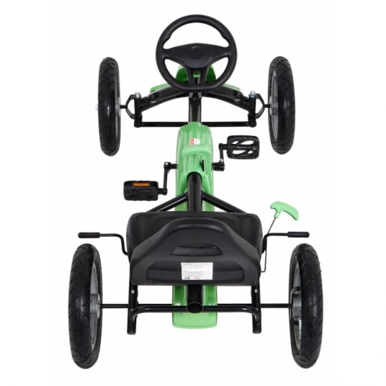Kart cu pedale si roti gonflabile Gokart Star - Verde