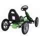 Kart cu pedale si roti gonflabile Gokart Star - Verde