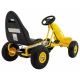 Kart cu pedale si roti gonflabile, varsta 3 ani+, 114x59x63 cm, Gokart Champion - Galben Kart cu pedale si roti gonflabile, varsta 3 ani+, 114x59x63 cm, Gokart Champion - Galben