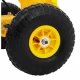 Kart cu pedale si roti gonflabile, varsta 3 ani+, 114x59x63 cm, Gokart Champion - Galben Kart cu pedale si roti gonflabile, varsta 3 ani+, 114x59x63 cm, Gokart Champion - Galben