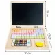 Laptop educational din lemn cu magnet si taste din lemn Ecotoys G068 - Alb Laptop educational din lemn cu magnet si taste din lemn Ecotoys G068 - Alb