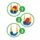 Leagan convertibil 3 în 1 Ecotoys - Albastru cu Rosu Leagan convertibil 3 în 1 Ecotoys - Albastru cu Rosu