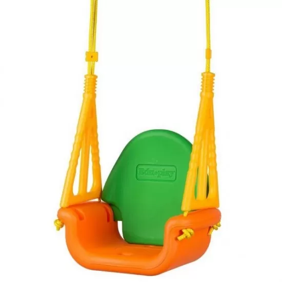 Leagan convertibil 3 în 1 Ecotoys - Portocaliu cu Verde Leagan convertibil 3 în 1 Ecotoys - Portocaliu cu Verde